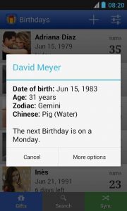 Birthdays for Android